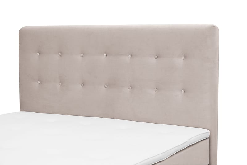 Dream Komplett Sengepakke 160x200 cm Knapper - Beige - Møbler - Senger - Komplett sengepakke