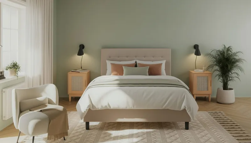 Dream Komplett Sengepakke 160x200 cm Knapper - Beige - Møbler - Senger - Kontinentalsenger