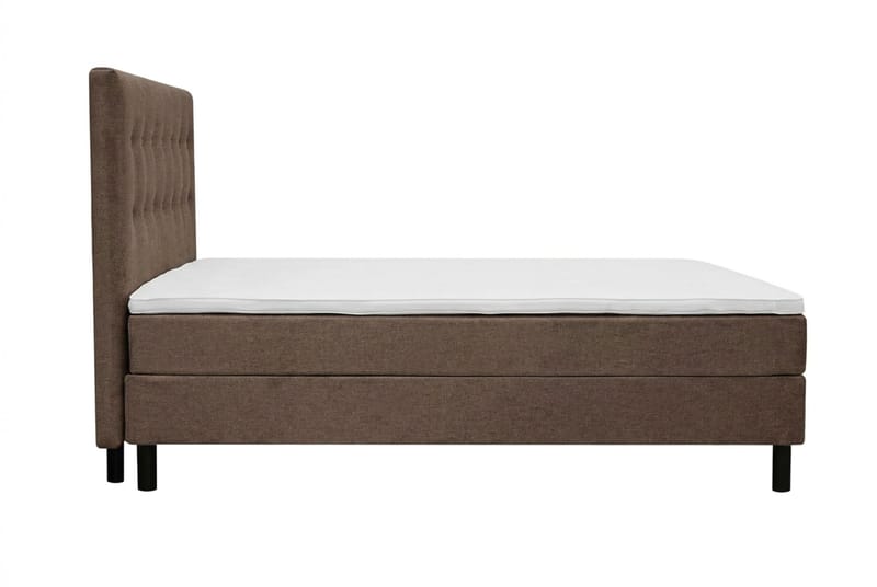 Dream Komplett Sengepakke 160x200 cm Knapper - Brun - Møbler - Senger - Kontinentalsenger