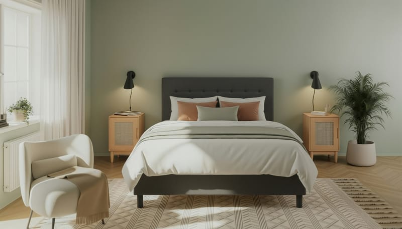 Dream Komplett Sengepakke 160x200 cm - Mørkegrå - Møbler - Senger - Kontinentalsenger