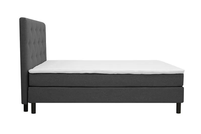 Dream Komplett Sengepakke 160x200 cm - Mørkegrå - Møbler - Senger - Kontinentalsenger