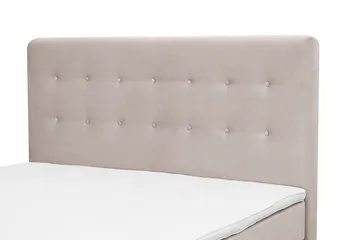 Dream komplett sengepakke 180x200 cm knapper - Beige - Møbler - Senger - Komplett sengepakke