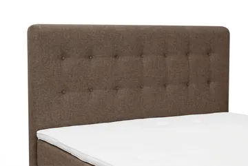 Dream komplett sengepakke 180x200 cm knapper - Brun - Møbler - Senger - Komplett sengepakke