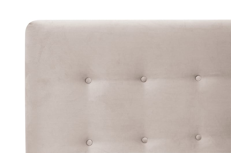 Dream komplett sengepakke 90x200 cm knapper - Beige - Møbler - Senger - Komplett sengepakke