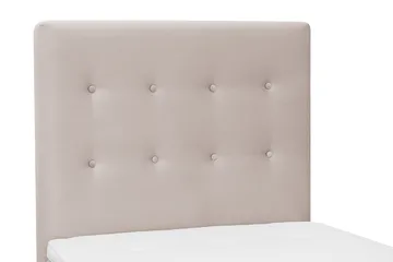 Dream komplett sengepakke 90x200 cm knapper - Beige - Møbler - Senger - Komplett sengepakke