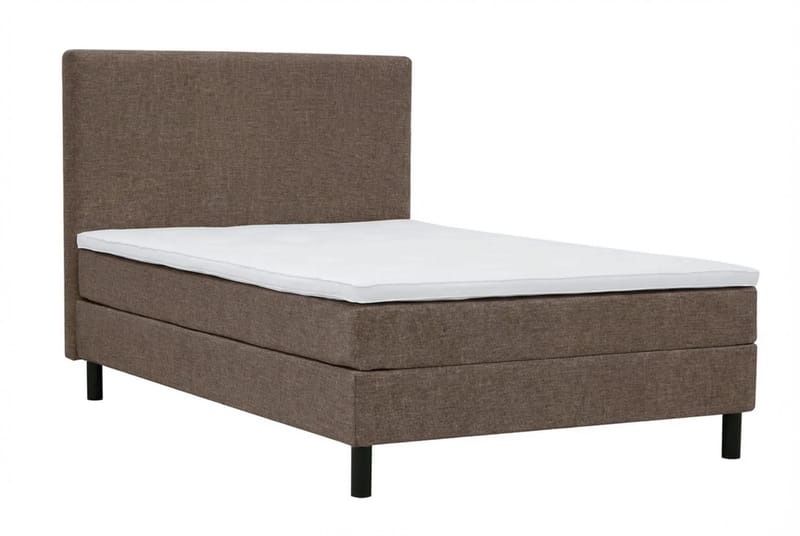 Dream komplett sengesett 140x200 cm glatt - Brun - Møbler - Senger - Kontinentalsenger