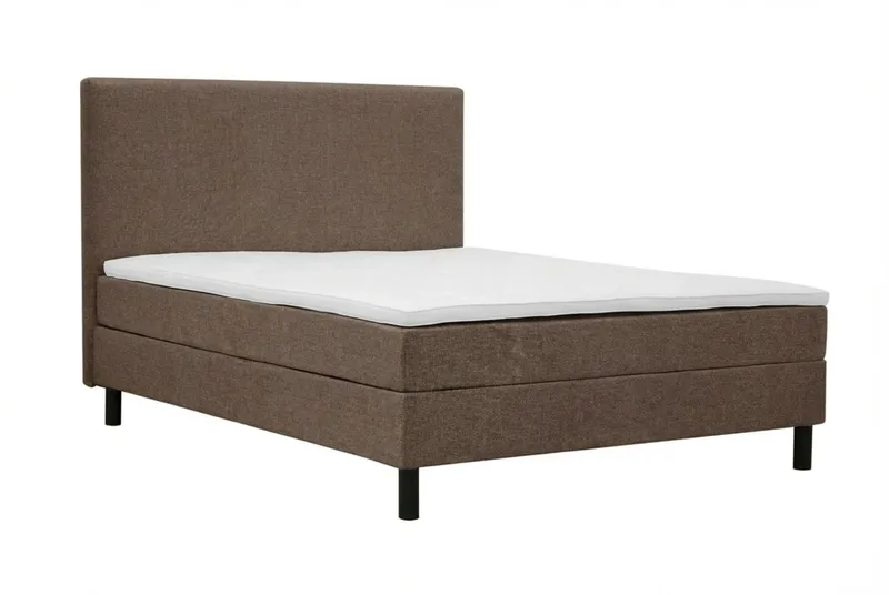 Dream komplett sengesett 150x200 cm glatt - Brun - Møbler - Senger - Kontinentalsenger