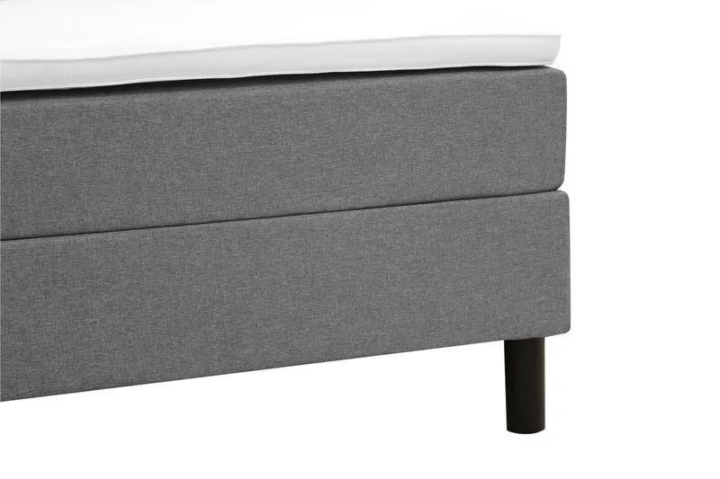 Dream Komplett Sengpakke 180x200 cm Avtagbart Trekk - Grå - Møbler - Senger - Kontinentalsenger