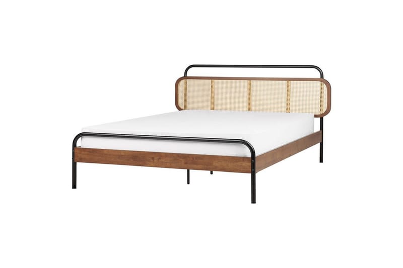 Dubbelsäng Beliani Boussicourt med lamellram 140x200 cm 180x200, undefined