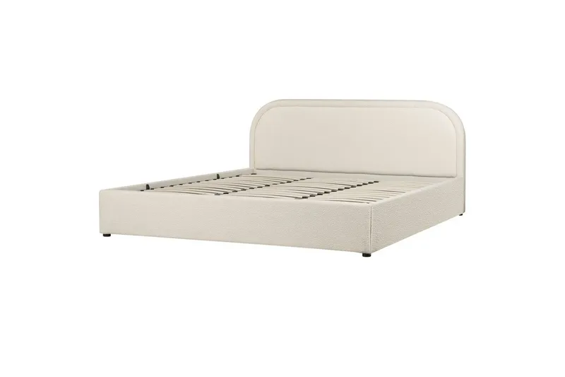 Dubbelsäng Beliani Quillien med förvaring 140x200 cm 180x200 - Møbler - Senger - Seng med oppbevaring