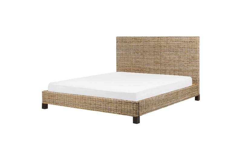 Dubbelsäng Beliani Salbris med lamellram 140x200 cm 180x200, undefined