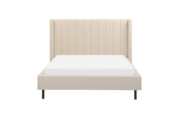 Dubbelsäng Beliani Villette med lamellram 140x200 cm 140x200 - Møbler - Senger - Dobbeltsenger