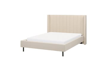 Dubbelsäng Beliani Villette med lamellram 140x200 cm 140x200 - Møbler - Senger - Dobbeltsenger