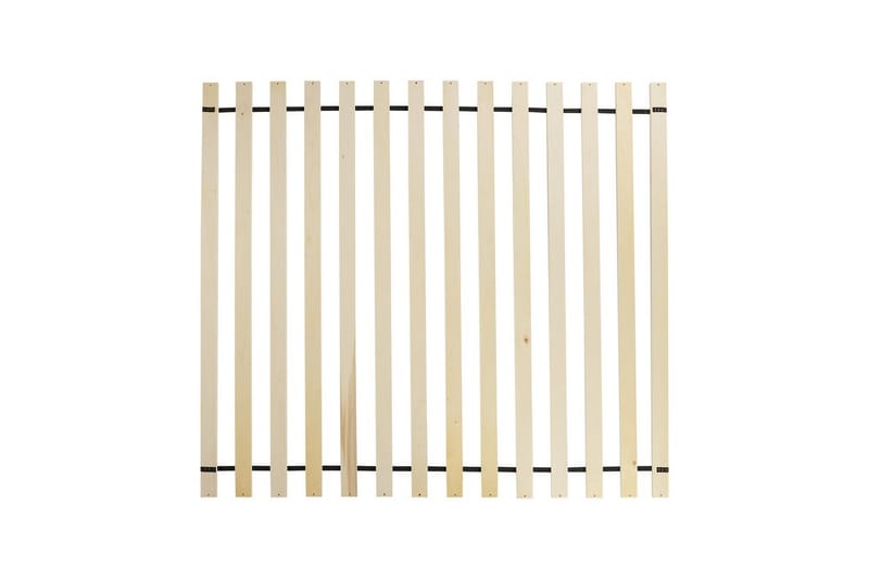 Dubbelsäng Beliani Vinay med lamellram Beige, 160x200 cm Taupe 160x200 - Møbler - Senger - Dobbeltsenger