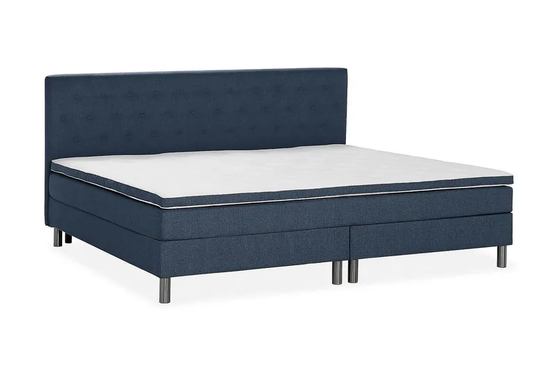 Ella Familieseng 240x210 cm - (+Flere valg) Mørkeblå - Møbler - Senger - Kontinentalsenger