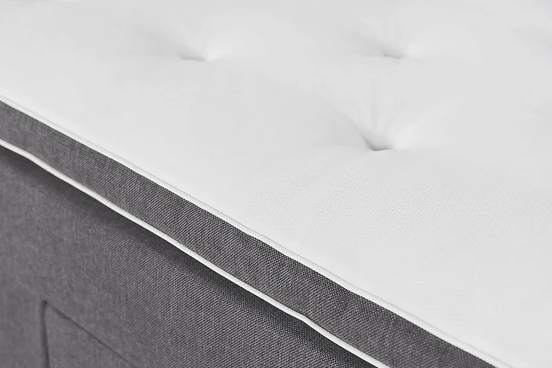 Ella Familieseng 280x200 cm - (+Flere valg) Mørkegrå - Møbler - Senger - Komplett sengepakke
