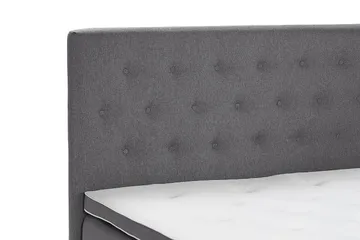 Ella Familieseng 280x200 cm - (+Flere valg) Mørkegrå - Møbler - Senger - Komplett sengepakke
