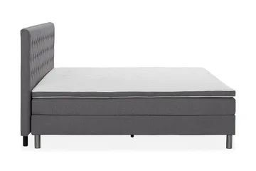 Ella Familieseng 280x200 cm - (+Flere valg) Mørkegrå - Møbler - Senger - Komplett sengepakke