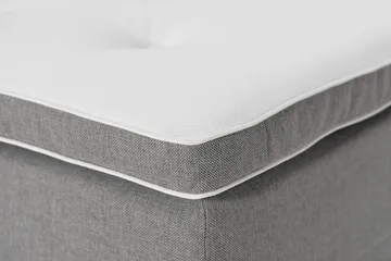 Ella Familieseng 280x210 cm - (+Flere valg) Lysegrå - Møbler - Senger - Komplett sengepakke