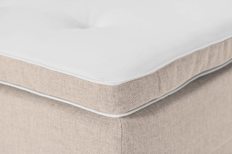Ella Familieseng Sengepakke 240x210 cm - (+Flere valg) Beige - Møbler - Senger - Komplett sengepakke