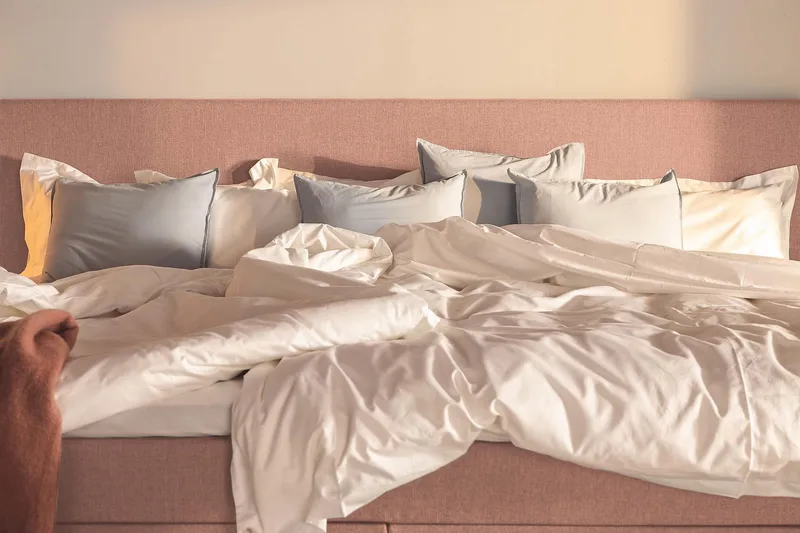 Ella Familieseng Sengepakke 280x200 cm - (+Flere valg) Rosa - Møbler - Senger - Komplett sengepakke