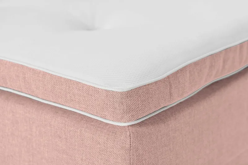 Ella Familieseng Sengepakke 280x200 cm - (+Flere valg) Rosa - Møbler - Senger - Komplett sengepakke