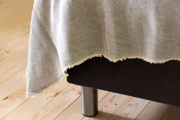 Ella Sengepakke 160x200cm Dypheftet - Brun / Fløyel - Møbler - Senger - Komplett sengepakke