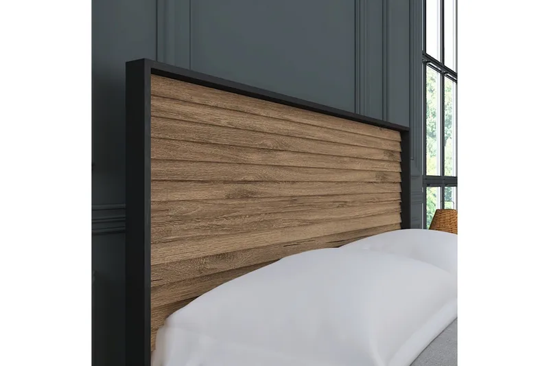 Elspet Sengeramme 169x205 cm - Brun - Møbler - Senger - Sengeramme & sengestamme