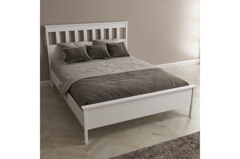Elspet Sengeramme 169x205 cm - Hvit - Møbler - Senger - Sengeramme & sengestamme