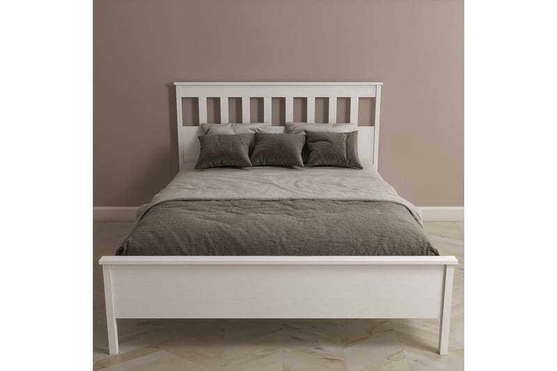Elspet Sengeramme 169x205 cm - Hvit - Møbler - Senger - Sengeramme & sengestamme