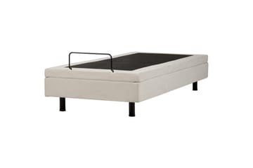 Enkelsäng Beliani Duke II Ljusbeige, 90x200 cm Beige - Møbler - Senger - Enkeltsenger