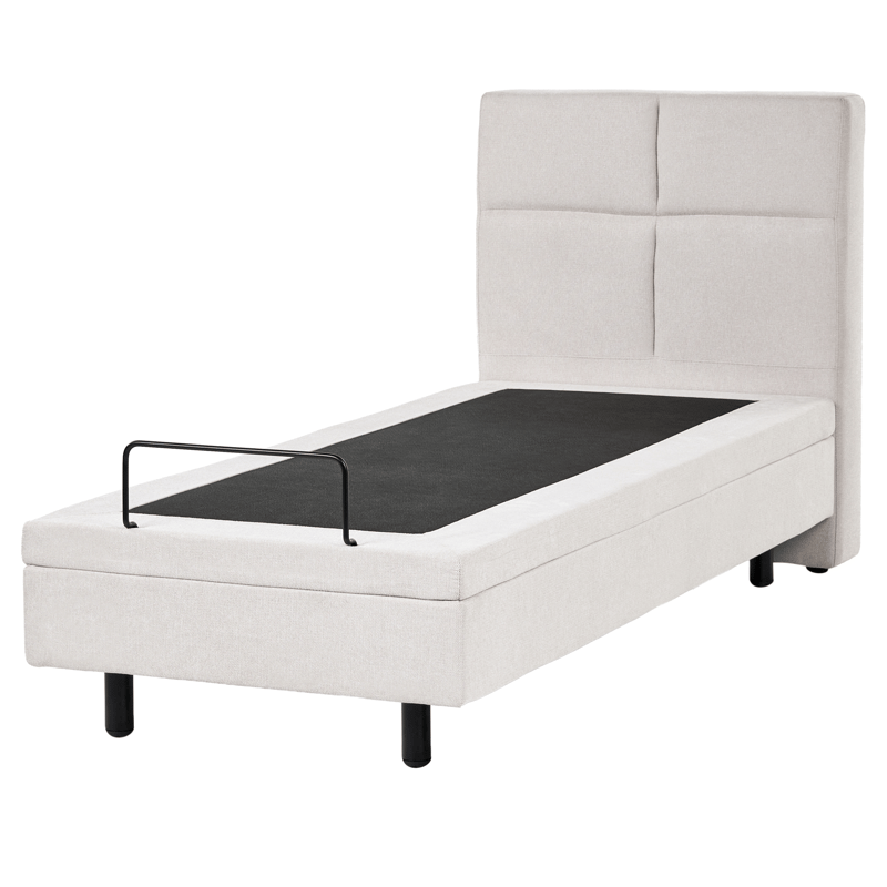 Enkelseng Viceroy 80x200 cm - Lys beige - Møbler - Senger - Enkeltsenger