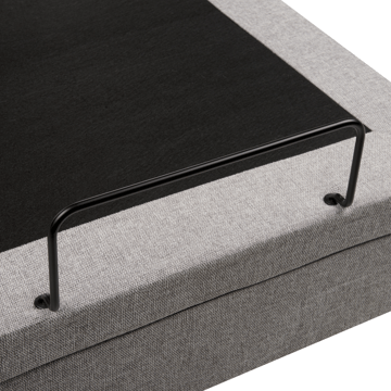 Enkelseng Viceroy 80x200 cm - Lysegrå - Møbler - Senger - Enkeltsenger