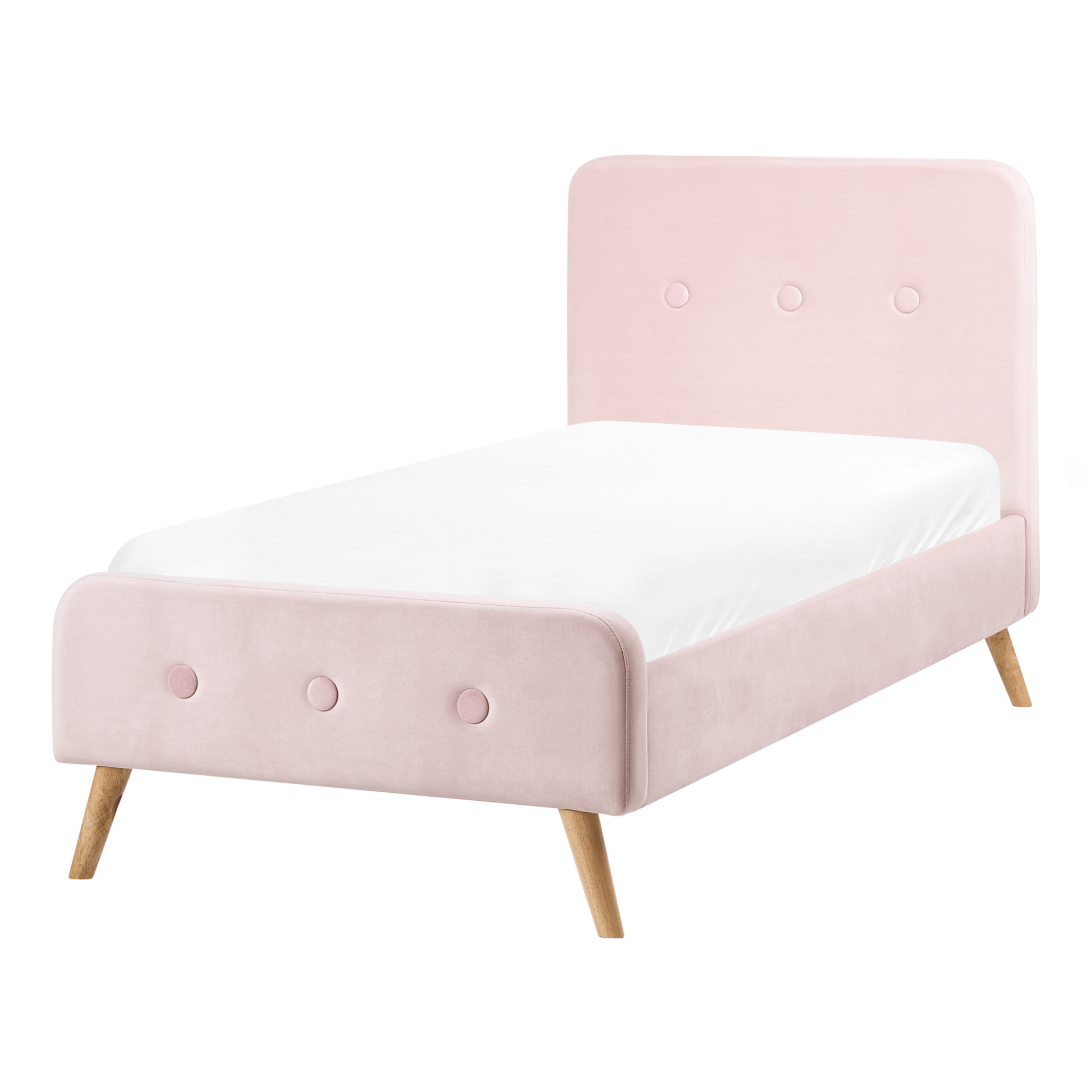 Enkeltseng Rennes - Pastellrosa