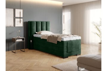 Banti Justerbar Kontinentalseng 90x200 cm - Grønn - Møbler - Senger - Enkeltsenger
