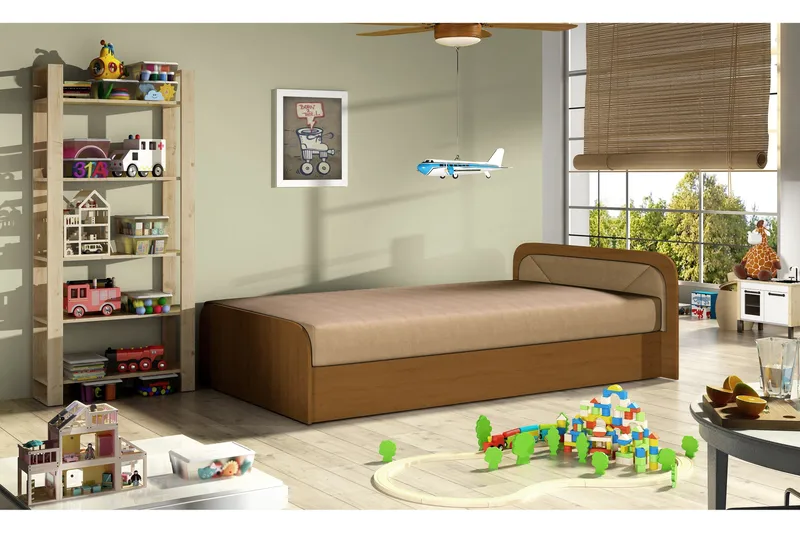 Bohi Rammeseng 80x190 cm - Beige - Møbler - Senger - Sengeramme & sengestamme