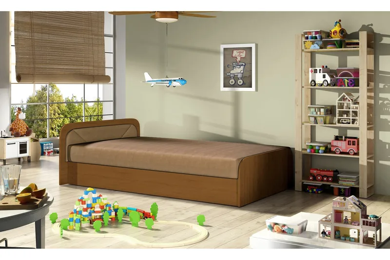 Bohi Rammeseng 80x190 cm, Brun