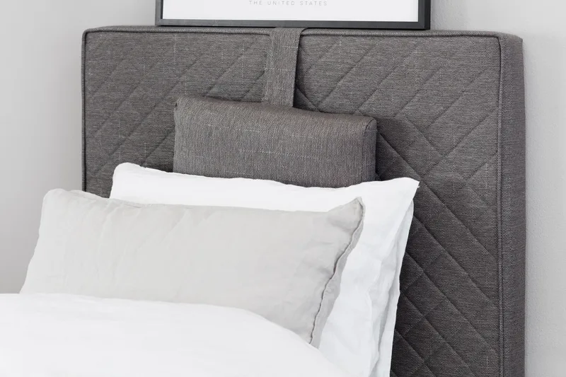 NOTTE 80 Rammeseng Grå - Møbler - Senger - Rammeseng