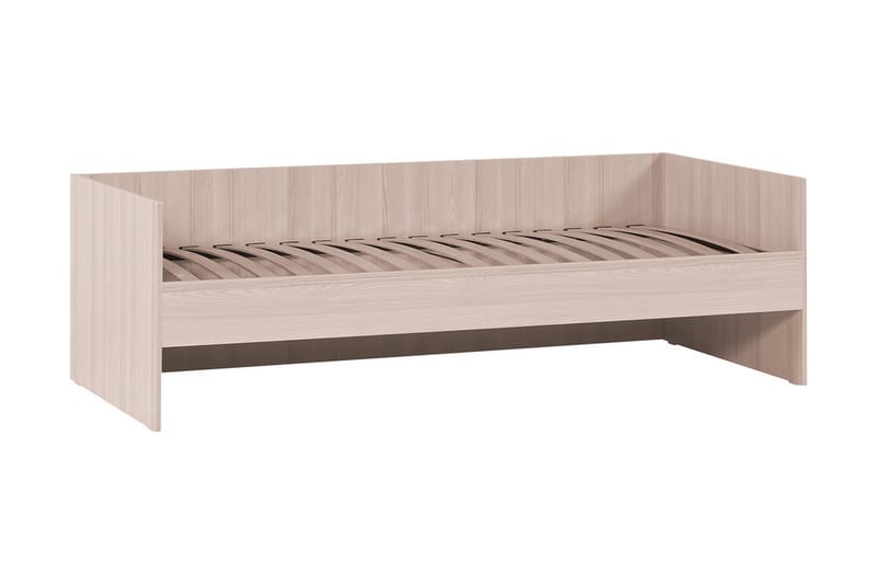 Spot Bed med Oppbevaring 90x200 cm Tre / Natur / Hvit - VOX - Rammeseng - Enkeltsenger