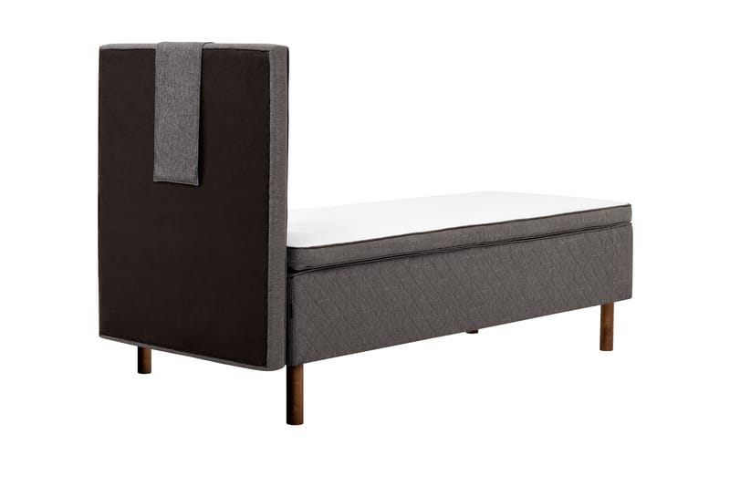 Sundborn Komplett Rammeseng 90x200 Grå - Lateks - Møbler - Senger - Rammeseng