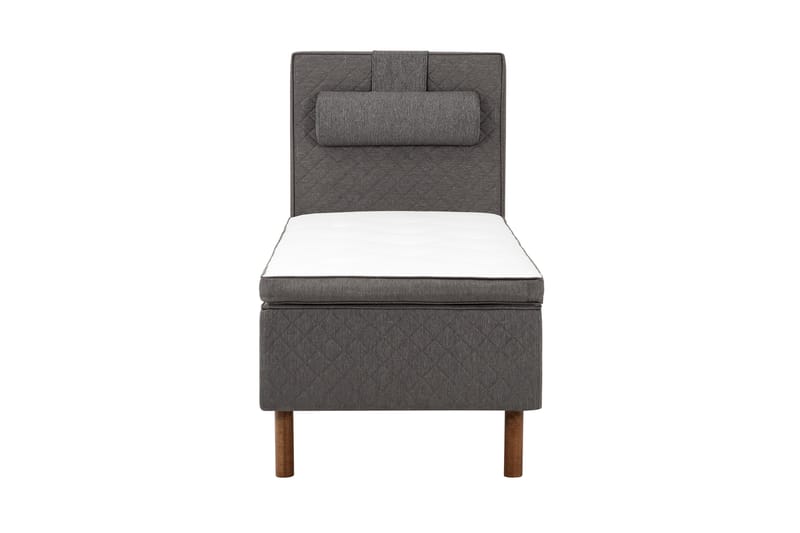 Sundborn Komplett Rammeseng 90x200 Grå - Memory - Møbler - Senger - Rammeseng