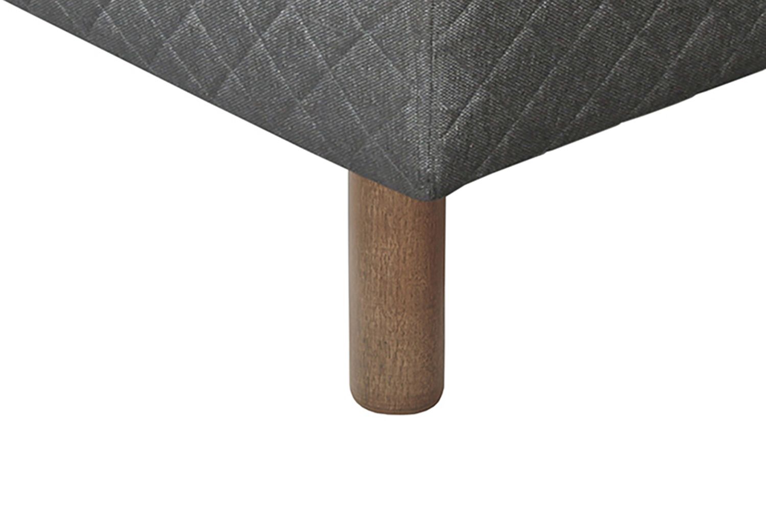 Sundborn Rammeseng 80x200 Grå - Lateks - Møbler - Senger - Rammeseng