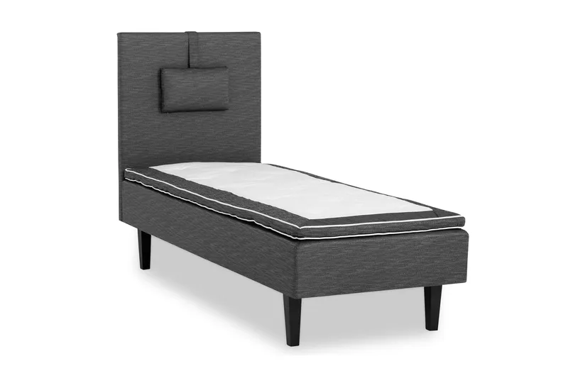 Viken Bas Rammeseng 80x200 cm, Grå