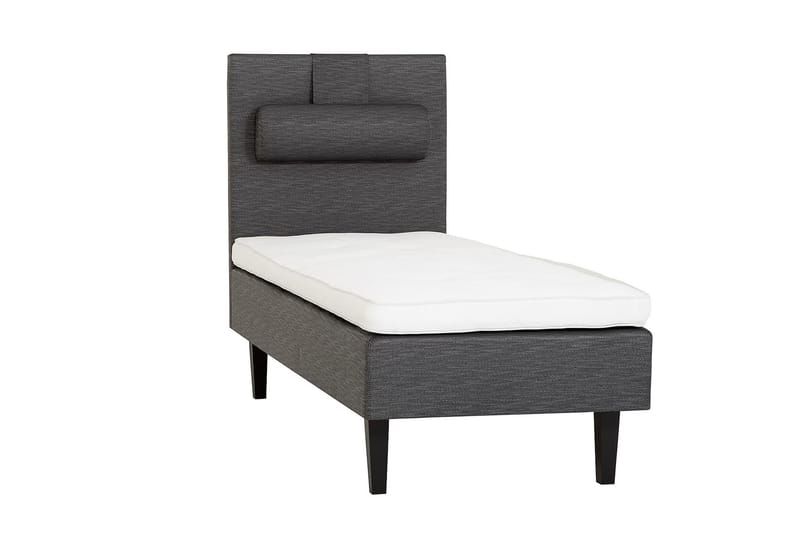Viken Bas Rammeseng 80X200Cm - Grå, Ben Valnøtt - Møbler - Senger - Rammeseng