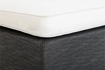 Viken Bas Rammeseng 80X200Cm - Grå, Ben Valnøtt - Møbler - Senger - Enkeltsenger