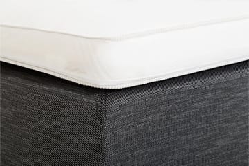 Viken Bas Rammeseng 80X200Cm - Grå, Konisk Eikeben - Møbler - Senger - Rammeseng