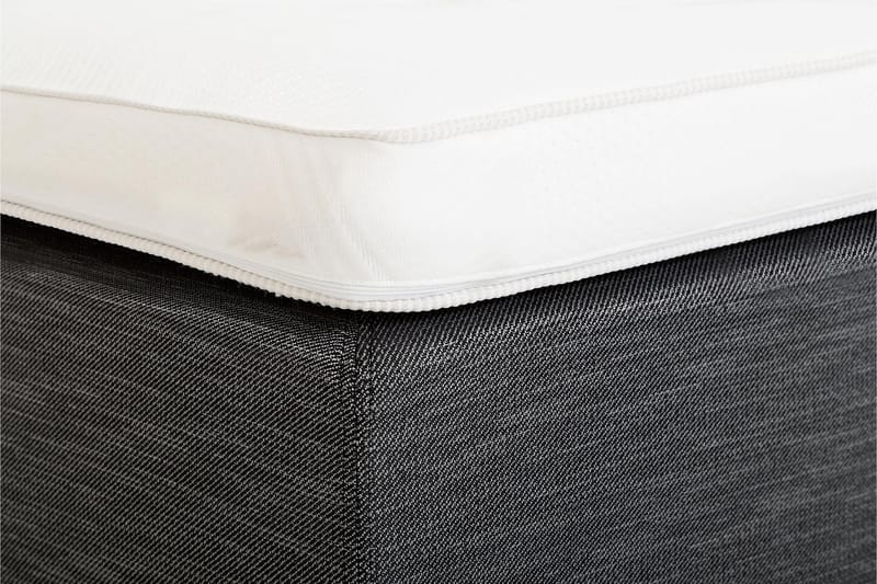 Viken Bas Rammeseng 80X200Cm - Grå, Konisk Eikeben - Møbler - Senger - Rammeseng