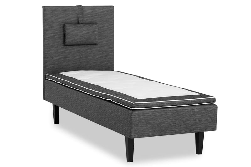 Viken Bas Rammeseng 80X200Cm - Grå, Konisk Eikeben - Møbler - Senger - Rammeseng