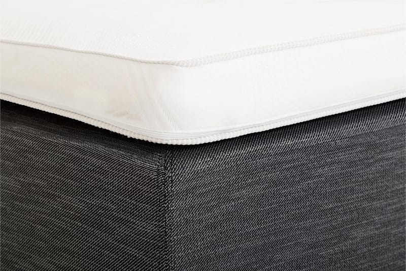 Viken Bas Rammeseng 80X200Cm - Grå, Konisk Eikeben - Møbler - Senger - Enkeltsenger