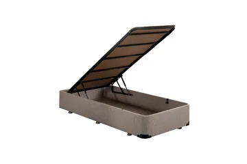Enkeltsengunderdel Dasina Enkel Beige - 90 x 190 cm - Møbler - Senger - Sengeramme & sengestamme